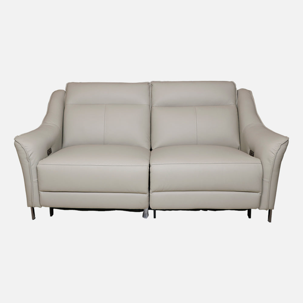 MAARK LEATHER SOFA SET (3+2) 2327 L.GRAY COLOUR HT