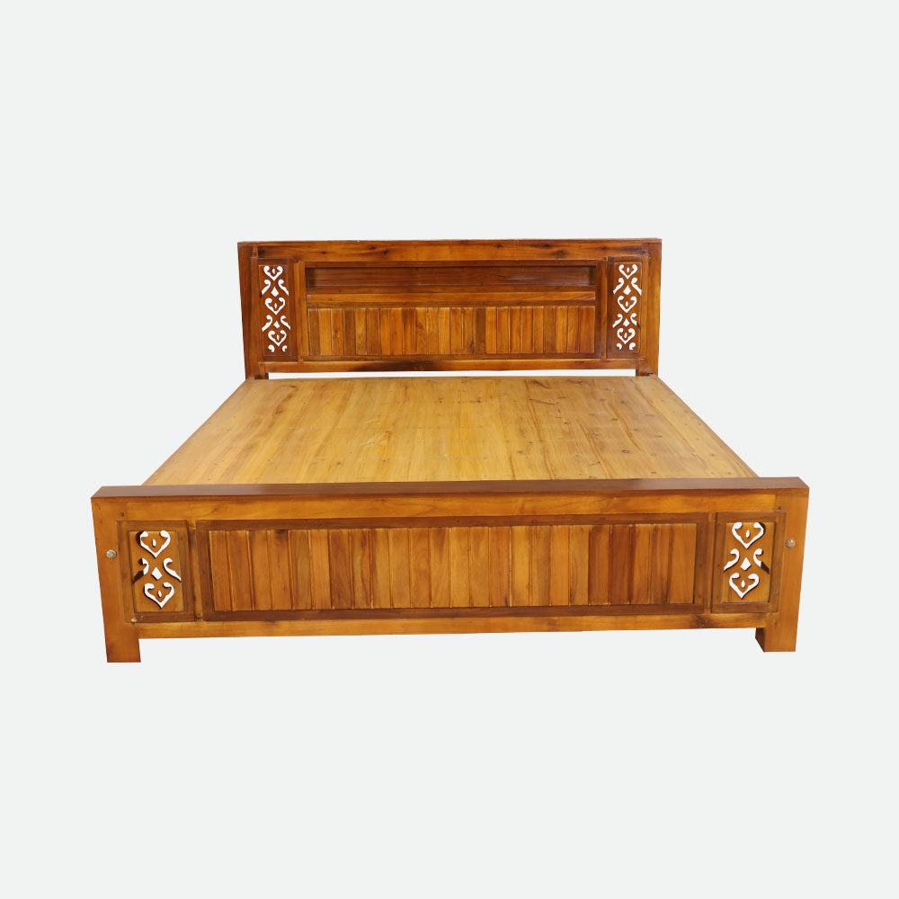 MAARK KING SIZE BED (6*6.25) AK-02 WCF