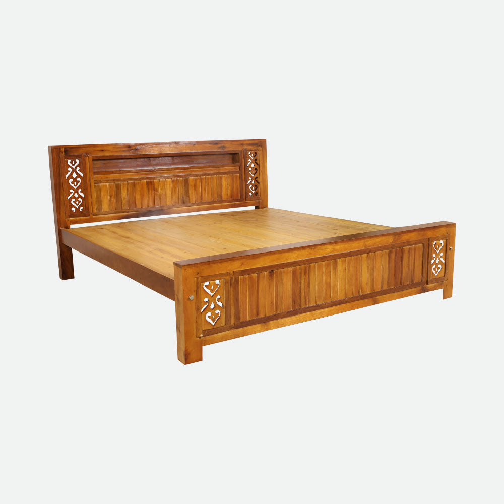 MAARK KING SIZE BED (6*6.25) AK-02 WCF