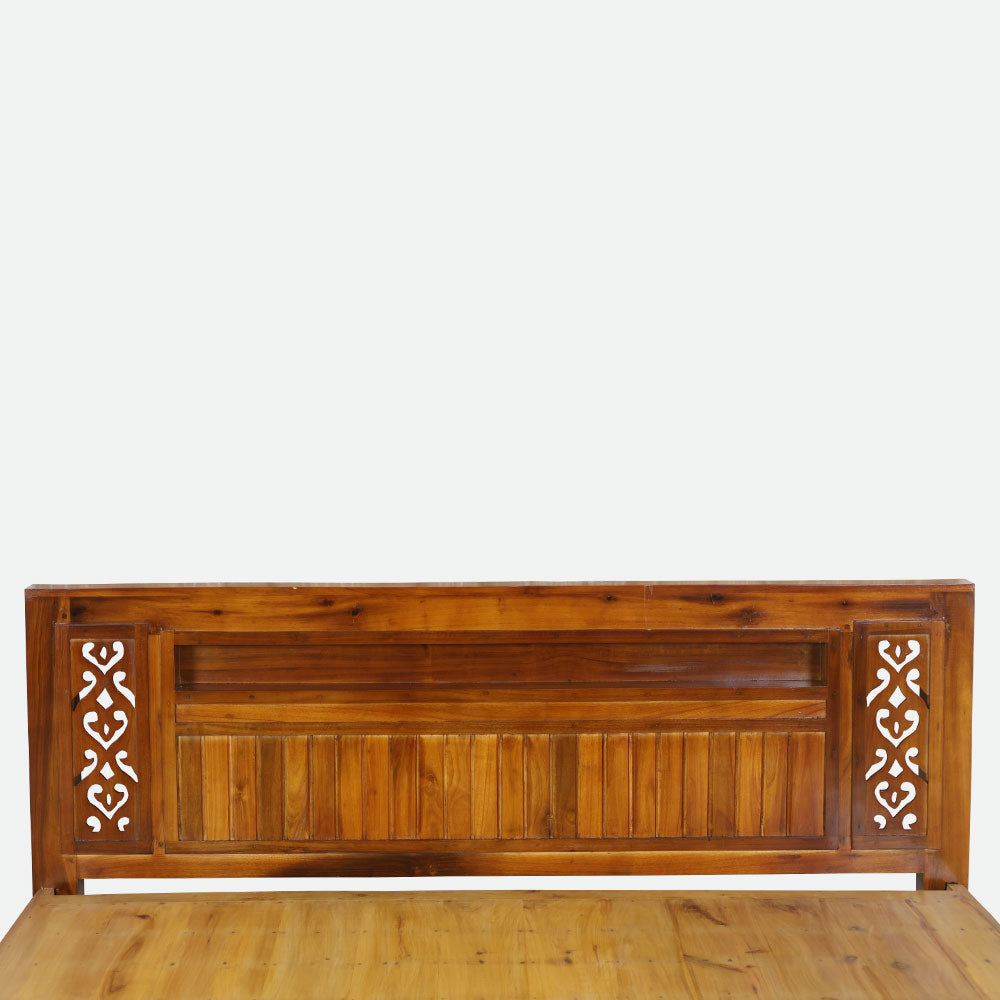 MAARK KING SIZE BED (6*6.25) AK-02 WCF