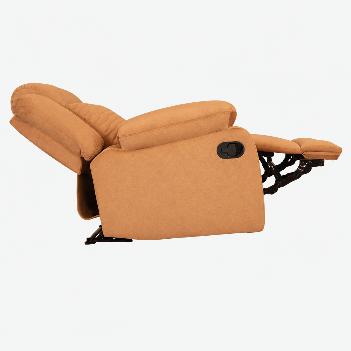 MAARK MANUAL RECLINER FABRIC SOFA SINGLE SEATER WAVE