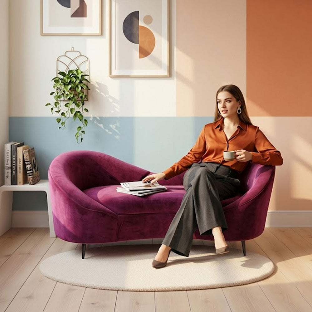 MAARK FABRIC SOFA THREE SEATER DRAGON