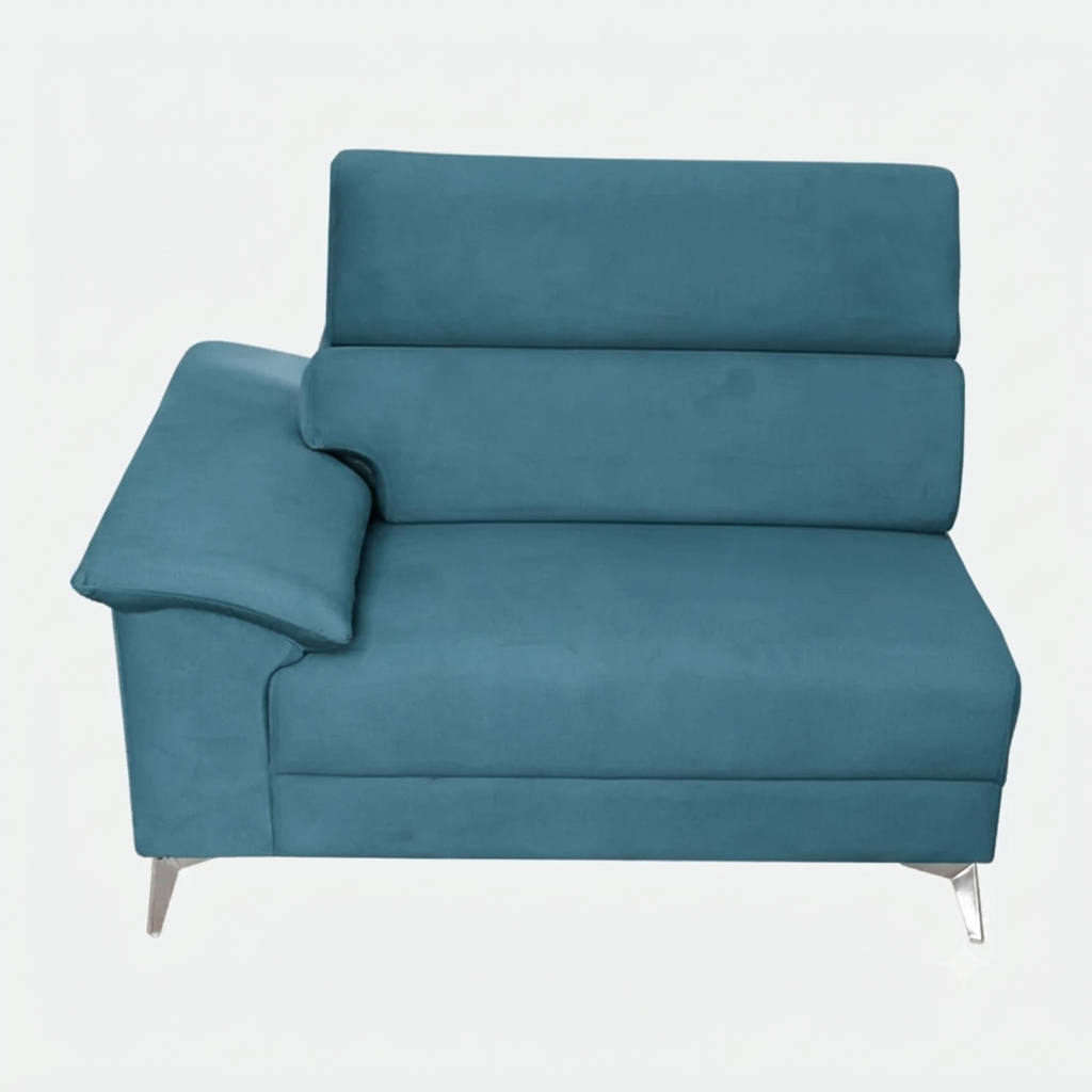 MAARK FABRIC CORNER SOFA 6 SEATER ROYCE