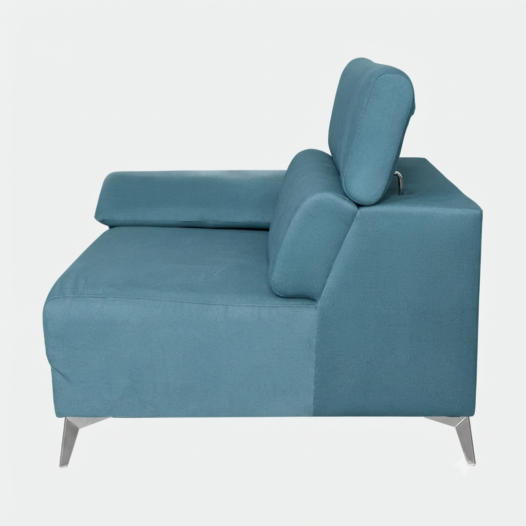MAARK FABRIC CORNER SOFA 6 SEATER ROYCE