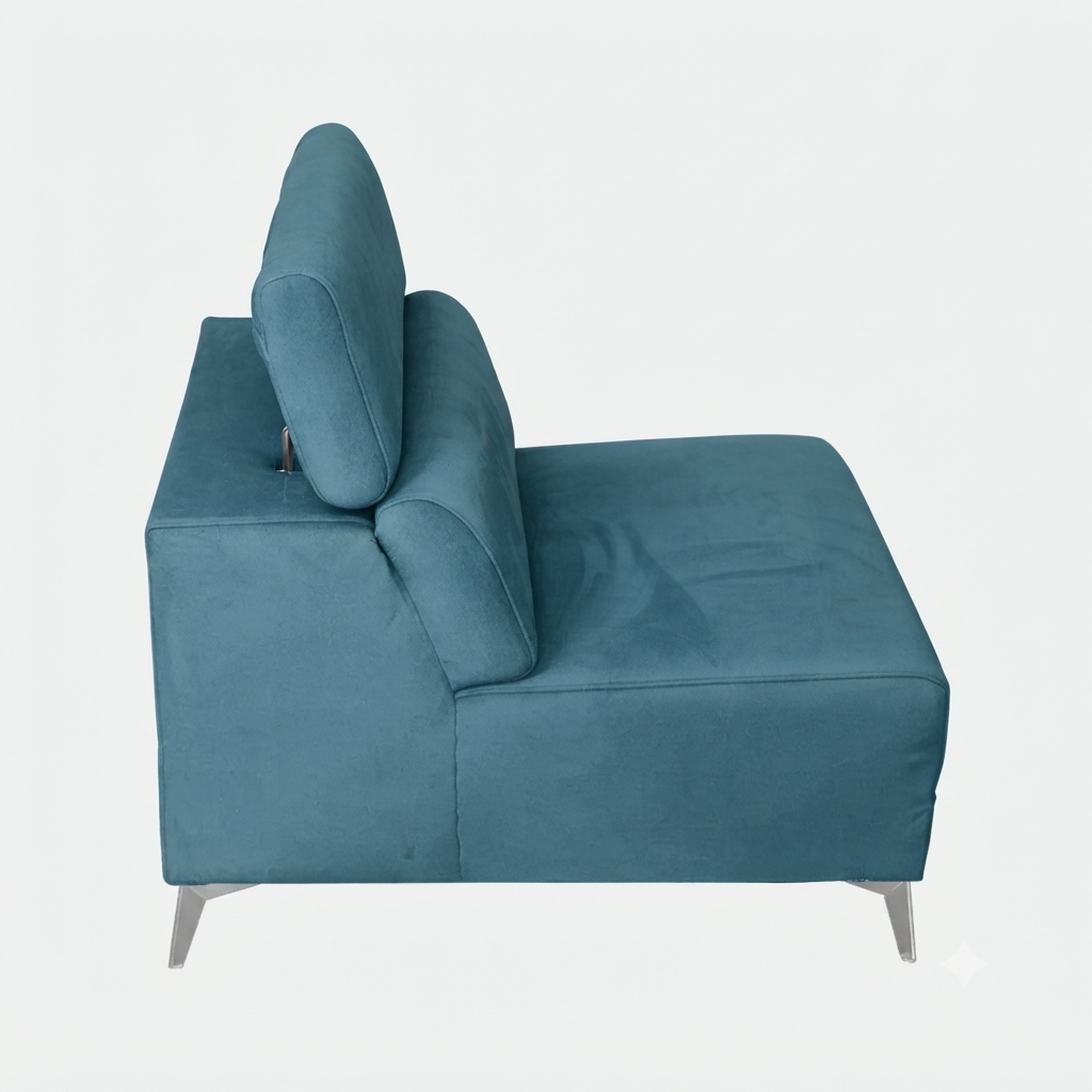 MAARK FABRIC CORNER SOFA 6 SEATER ROYCE