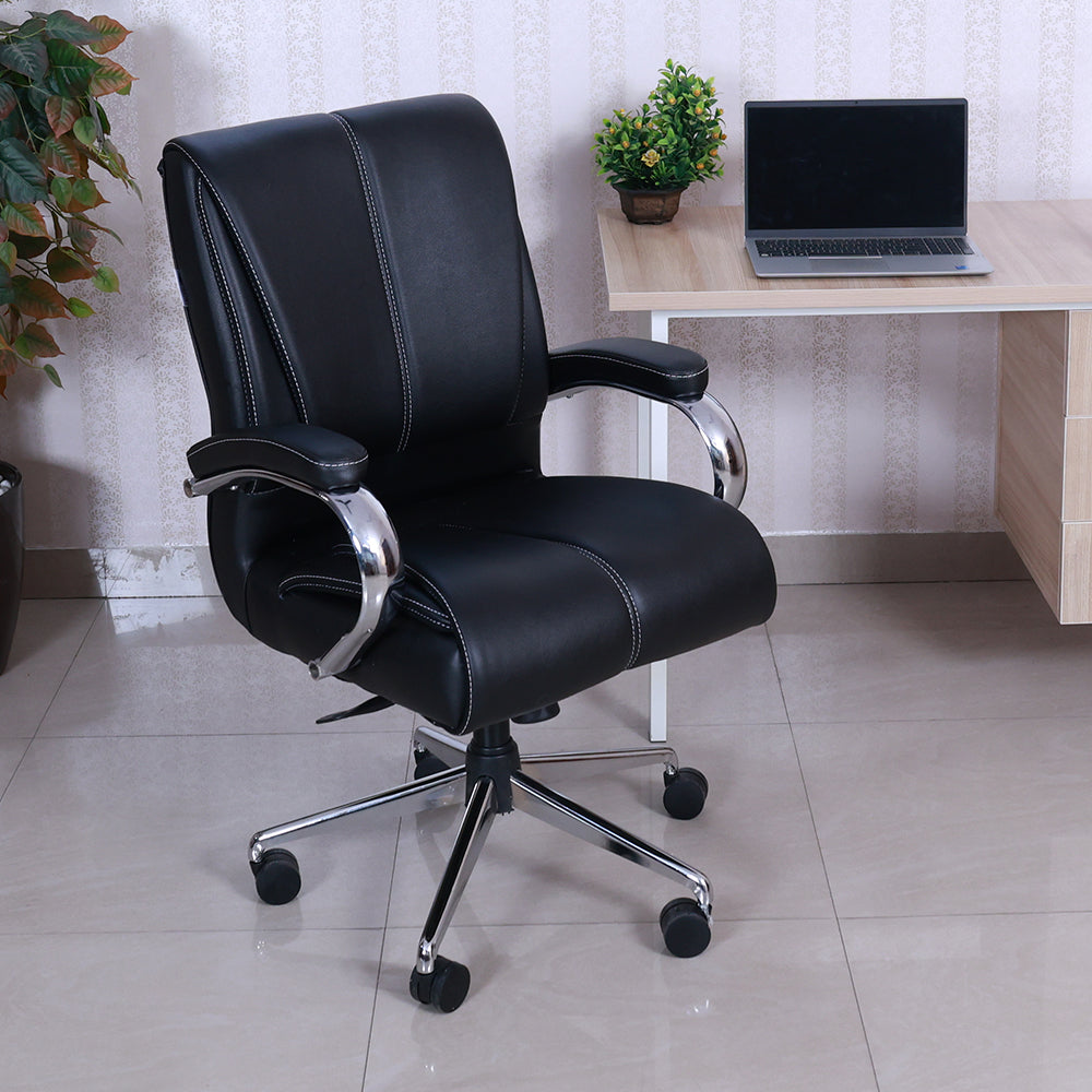 MAARK MEDIUM BACK OFFICE CHAIR CARINA BLACK IAFA