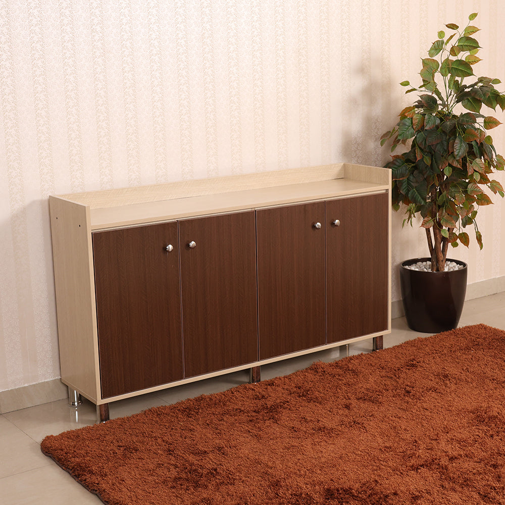 MAARK CARAMEL SHOE RACK 5*3