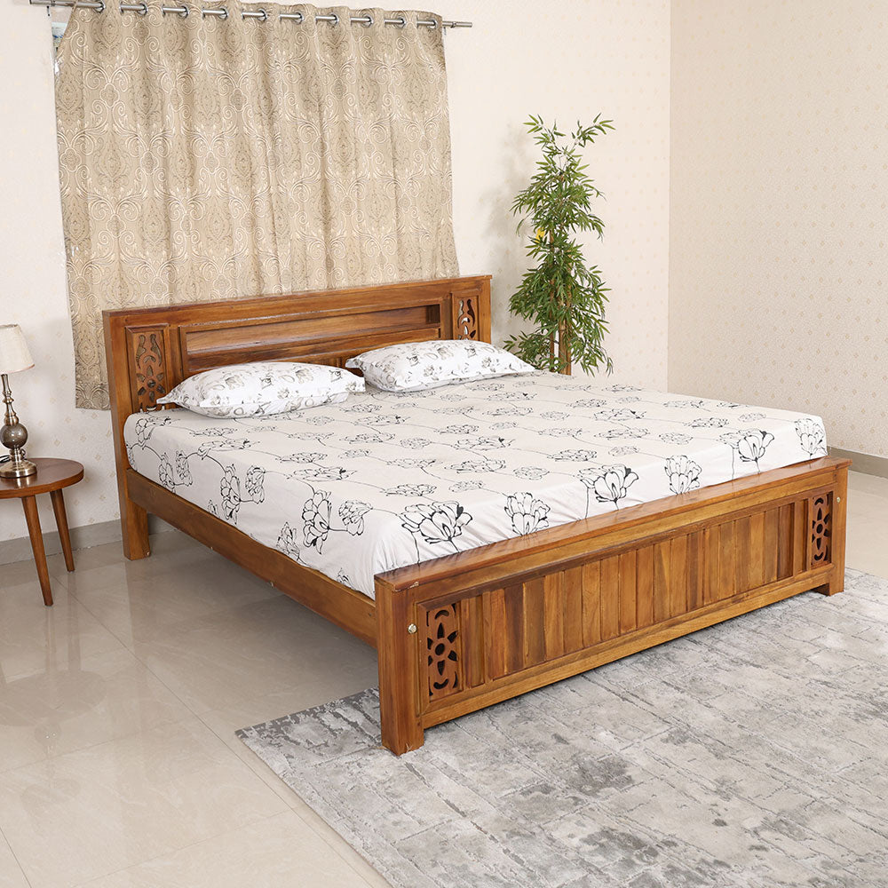 MAARK KING SIZE BED (6*6.25) AK-12 WCF