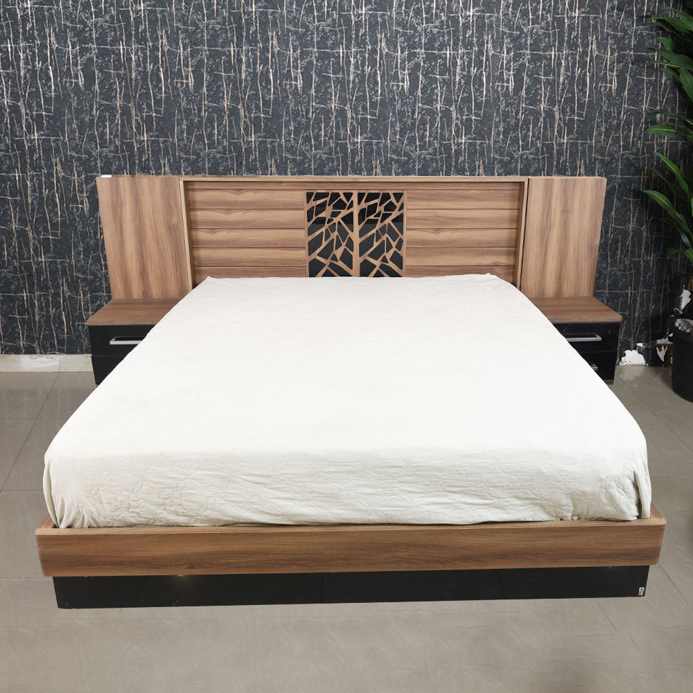 MAARK KING SIZE BED AUTUMN WITH SIDE TABLE SW