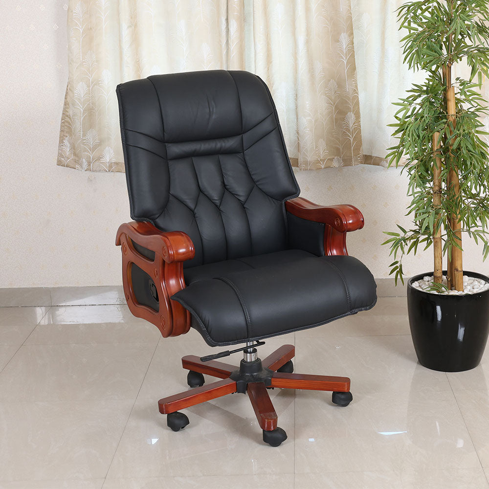 MAARK OFFICE CHAIR A897 BLACK COLOUR HT