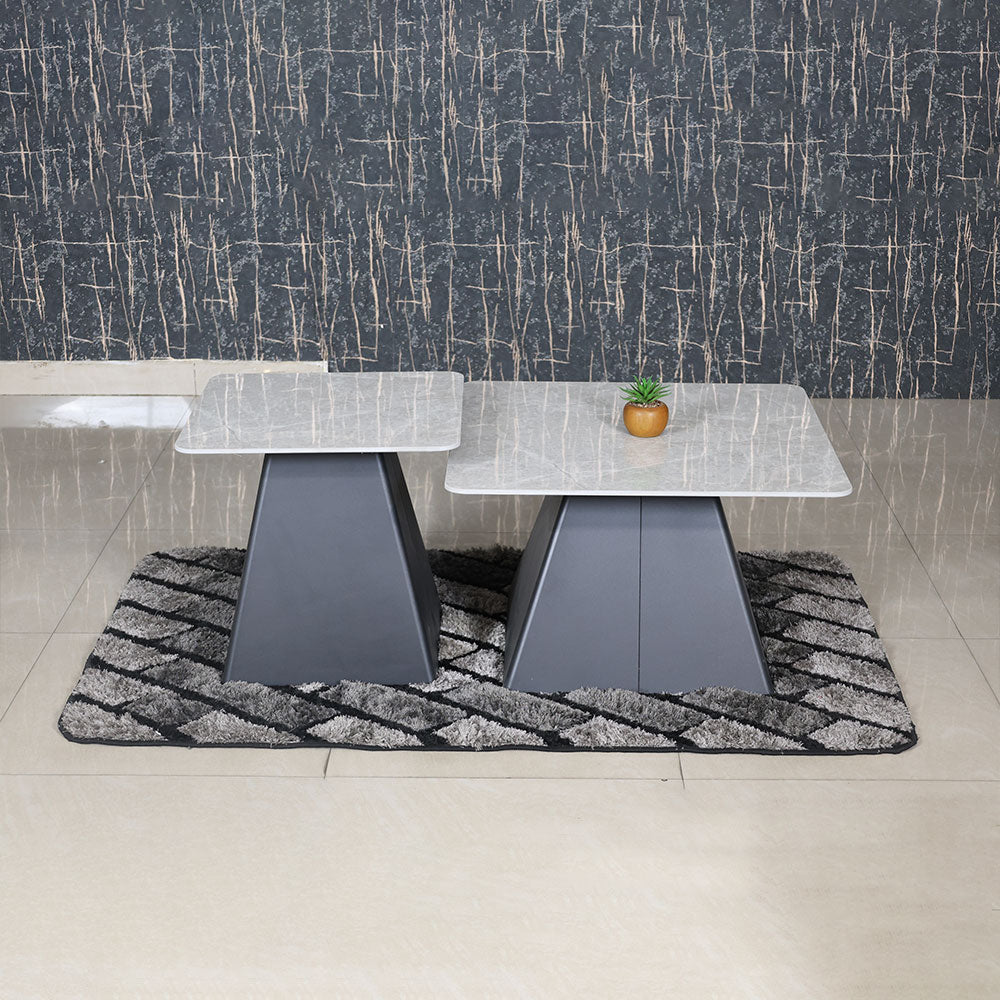 MAARK MARBLE TOP COFFEE TABLE B33 HT