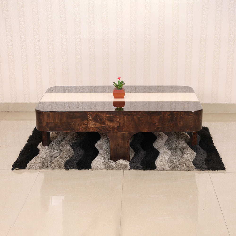 MAARK MARBLE TOP COFFEE TABLE 016 TD
