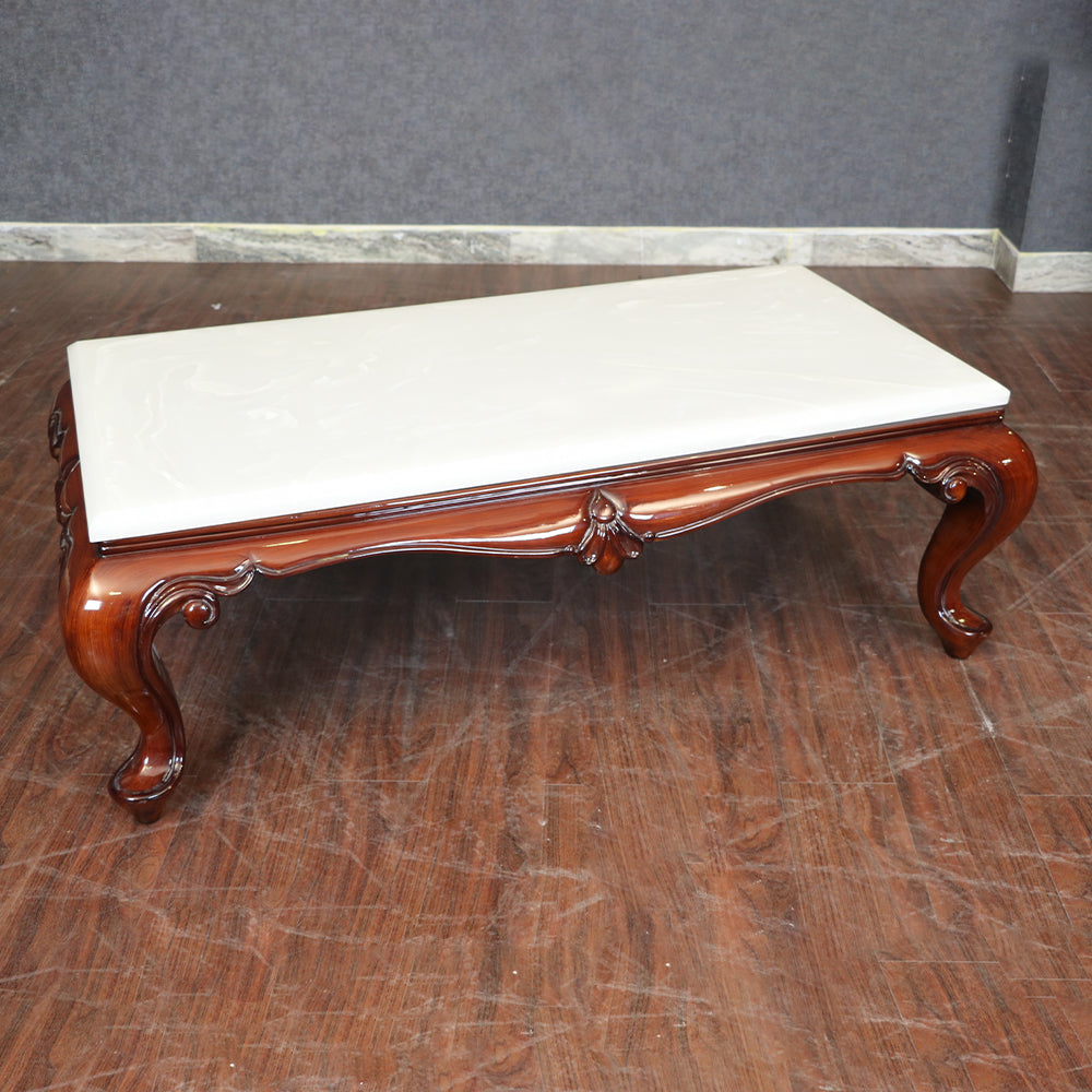 MAARK MARBLE TOP COFFEE TABLE DUSTER SM