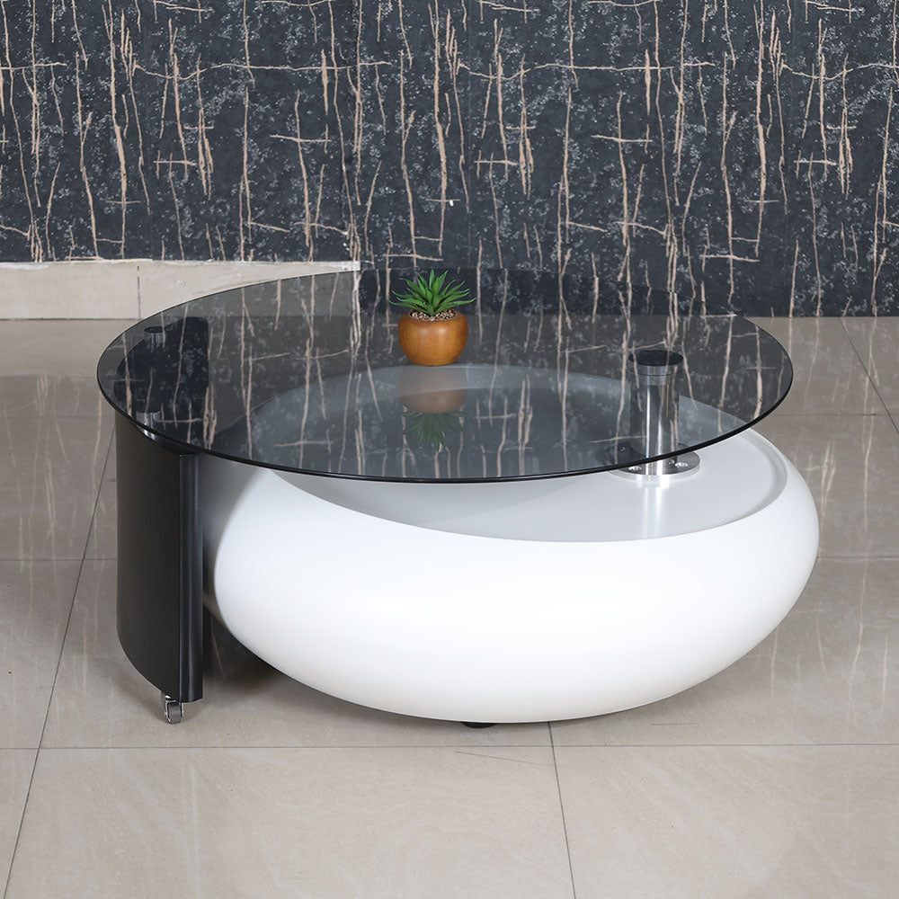 MAARK GLASS TOP COFFEE TABLE A02 HT