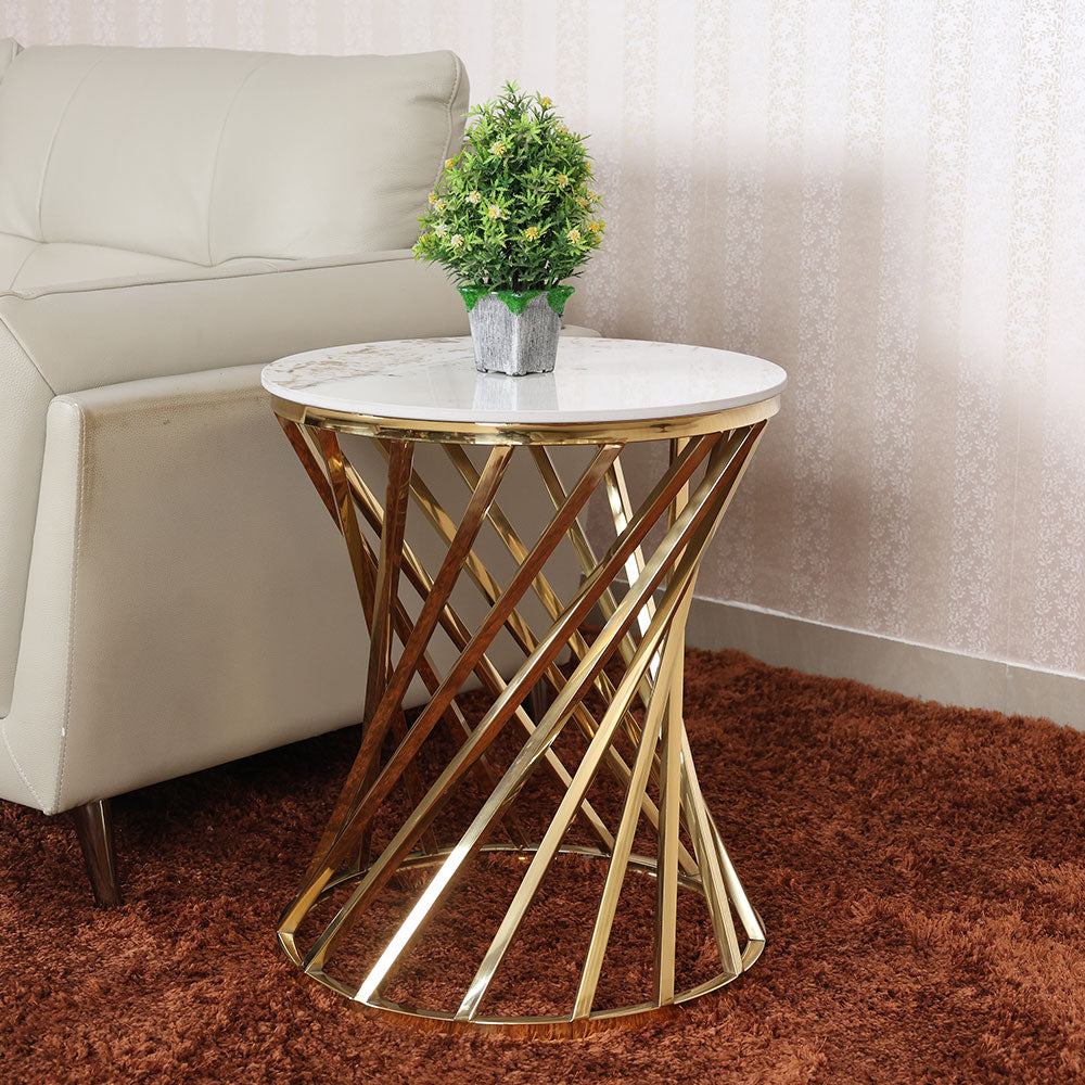 MAARK MARBLE TOP COFFEE TABLE KT-02 HT