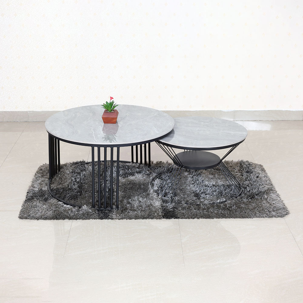 MAARK MARBLE TOP COFFEE TABLE Y204-2 HT