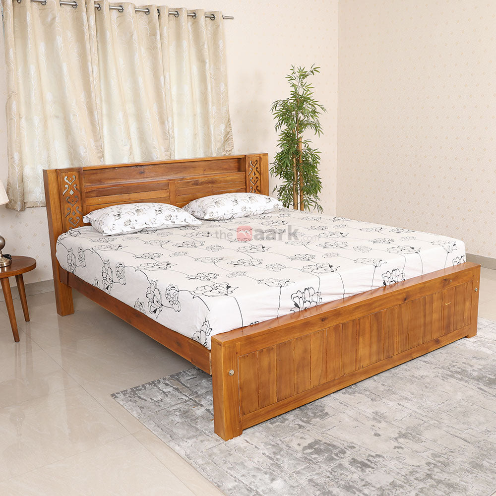 MAARK KING SIZE BED (6*6.25) AK-15 WCF