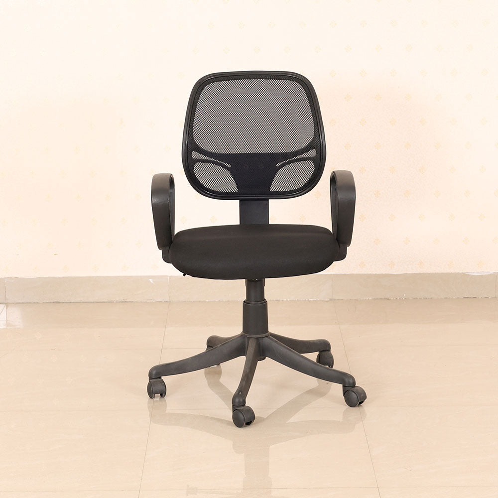 MAARK MEDIUM BACK OFFICE CHAIR 2018 BLACK COLOUR AS