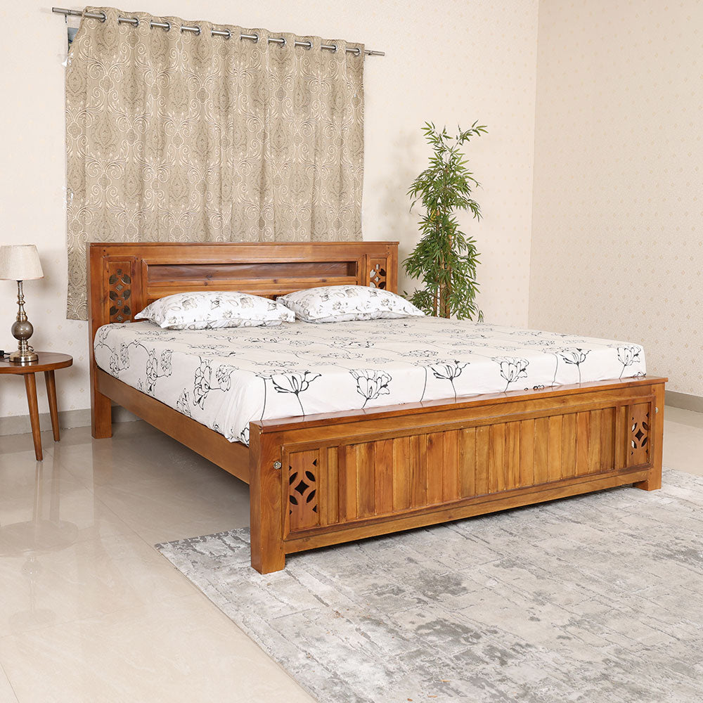 MAARK KING SIZE BED (6*6.25) AK-11 WCF