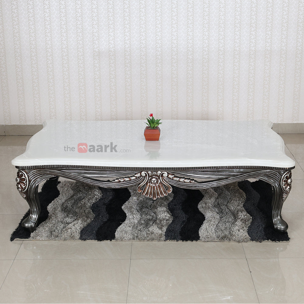 MAARK MARBLE TOP MARBLE COFFEE TABLE ISRAEL BF