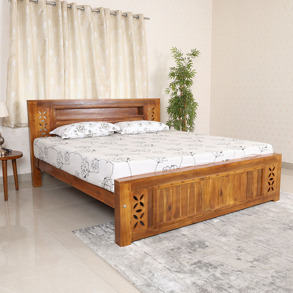 MAARK KING SIZE BED (6*6.25) AK-19 WCF