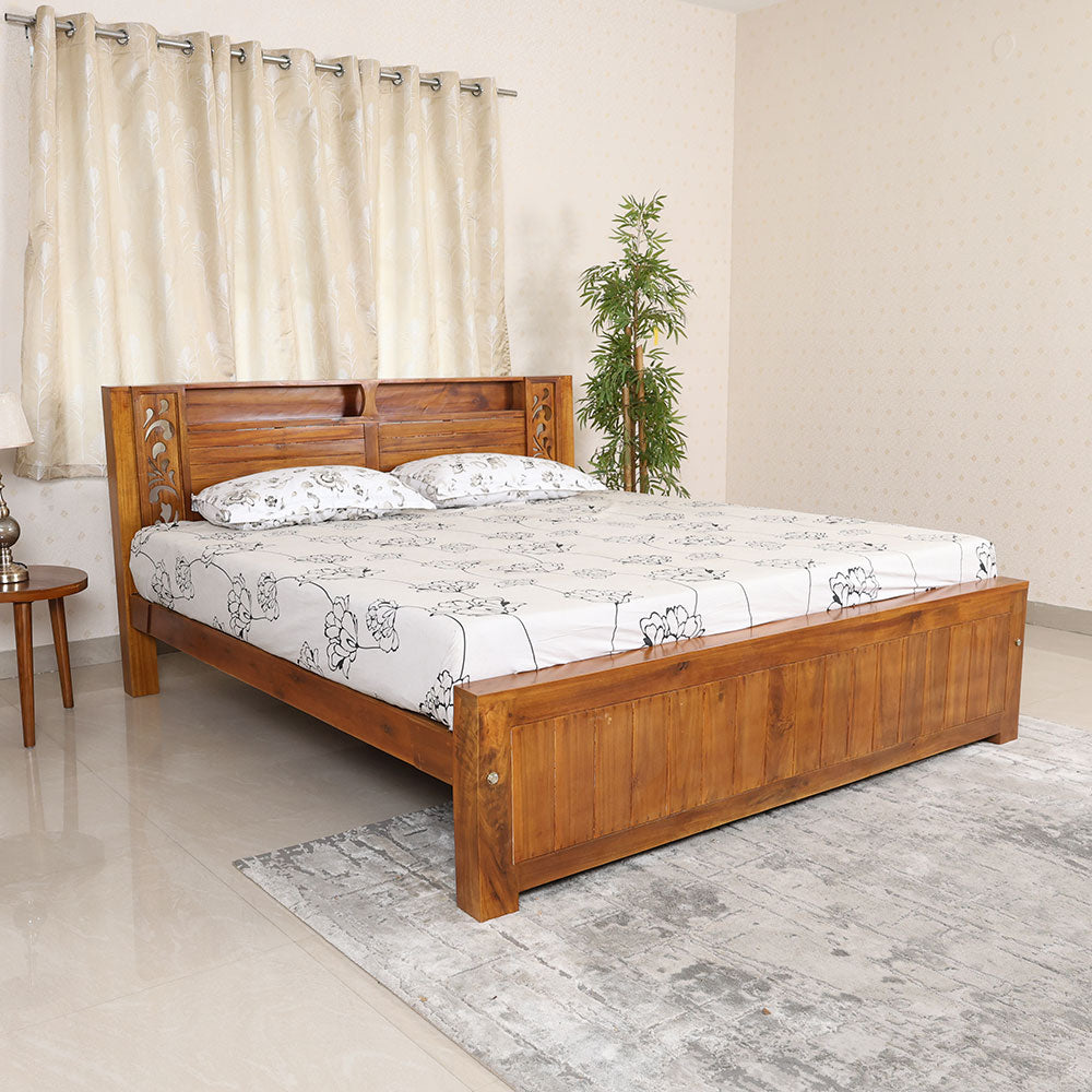 MAARK KING SIZE BED (6*6.25) AK-18 WCF