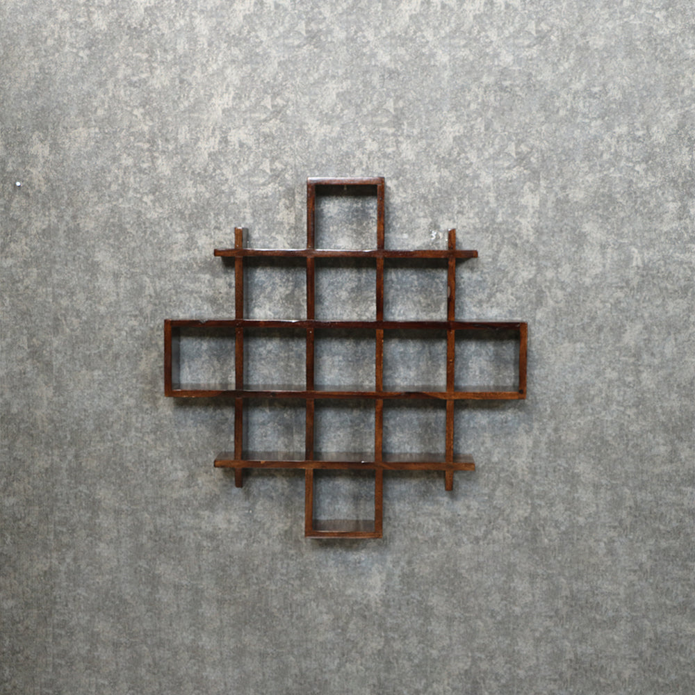 MAARK SHEESHAM WOOD WALL HANGER 5022 STONE FINISH SV