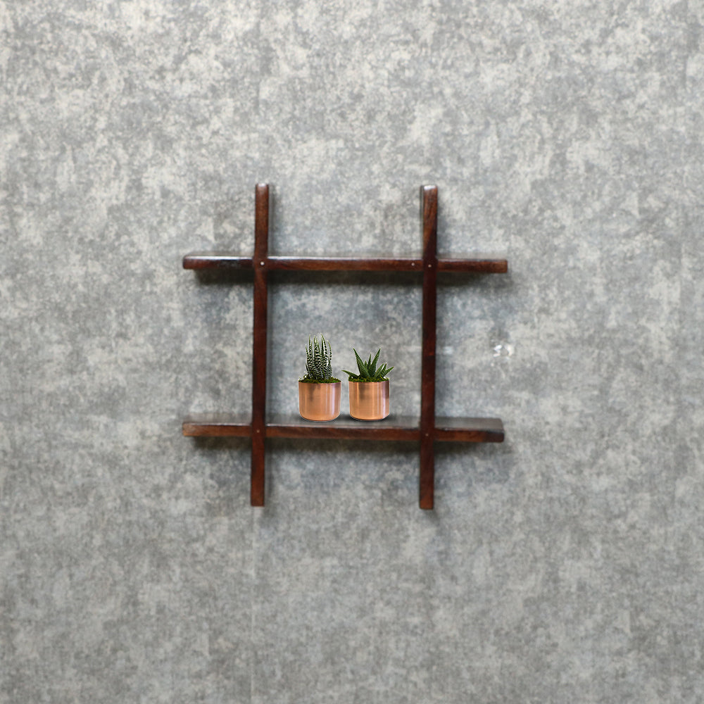 MAARK SHEESHAM WOOD WALL HANGER 5007 STONE FINISH SV