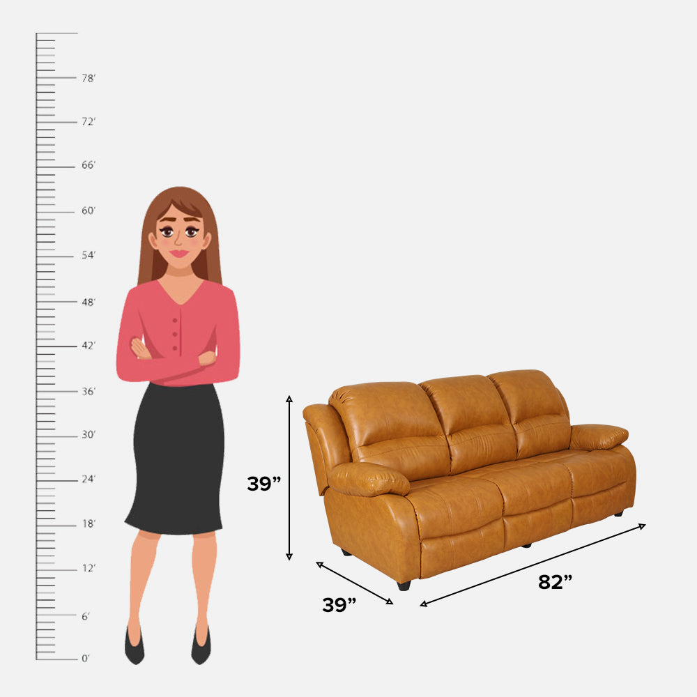 MAARK MOTORIZED RECLINER FABRIC SOFA SET (3R+2R+CONSOLE+1MOT) F411