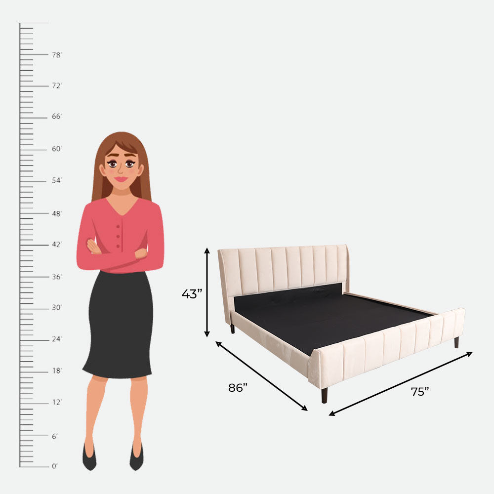 MAARK KING SIZE BED HARVEY HT