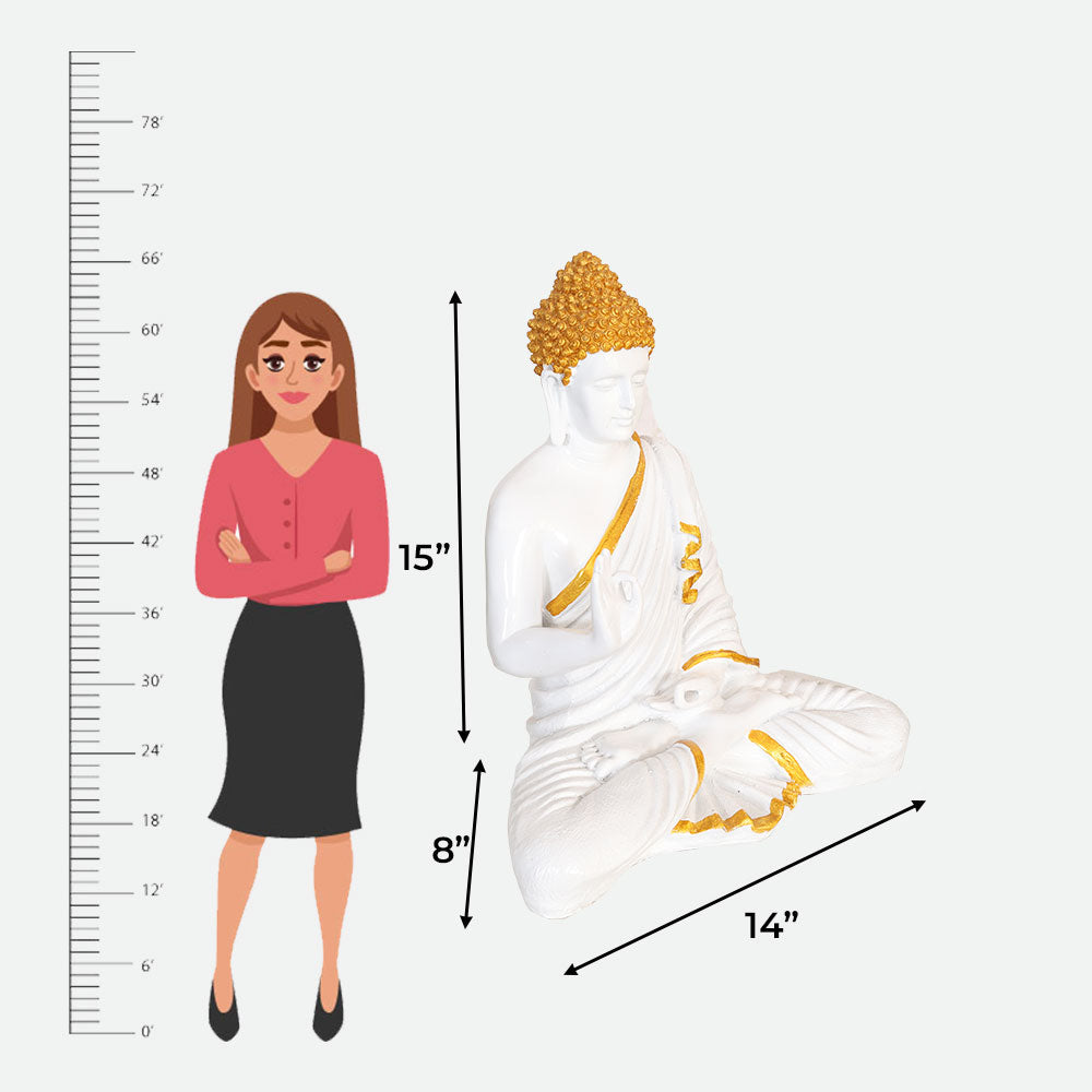 MAARK BUDDHA STATUE 24" AA