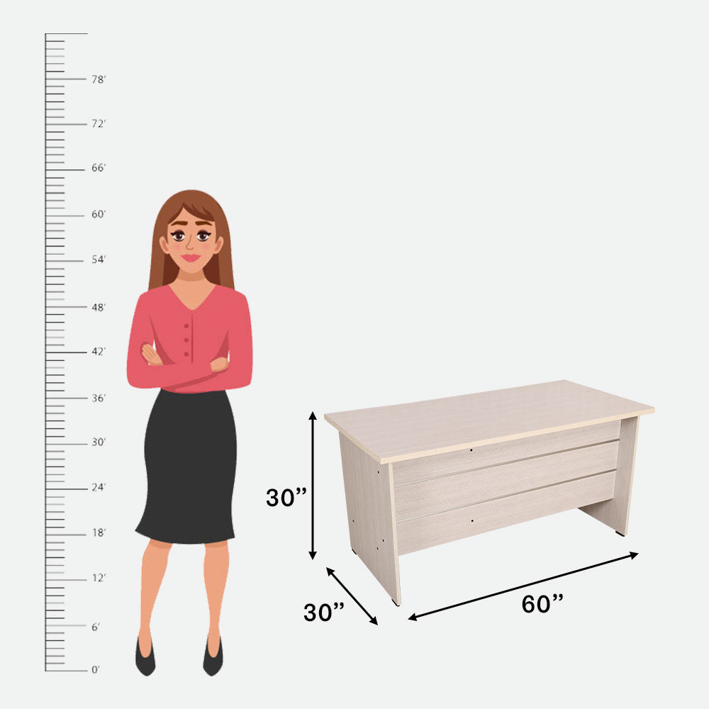 MAARK OFFICE TABLE 5 * 2.5 FUSION