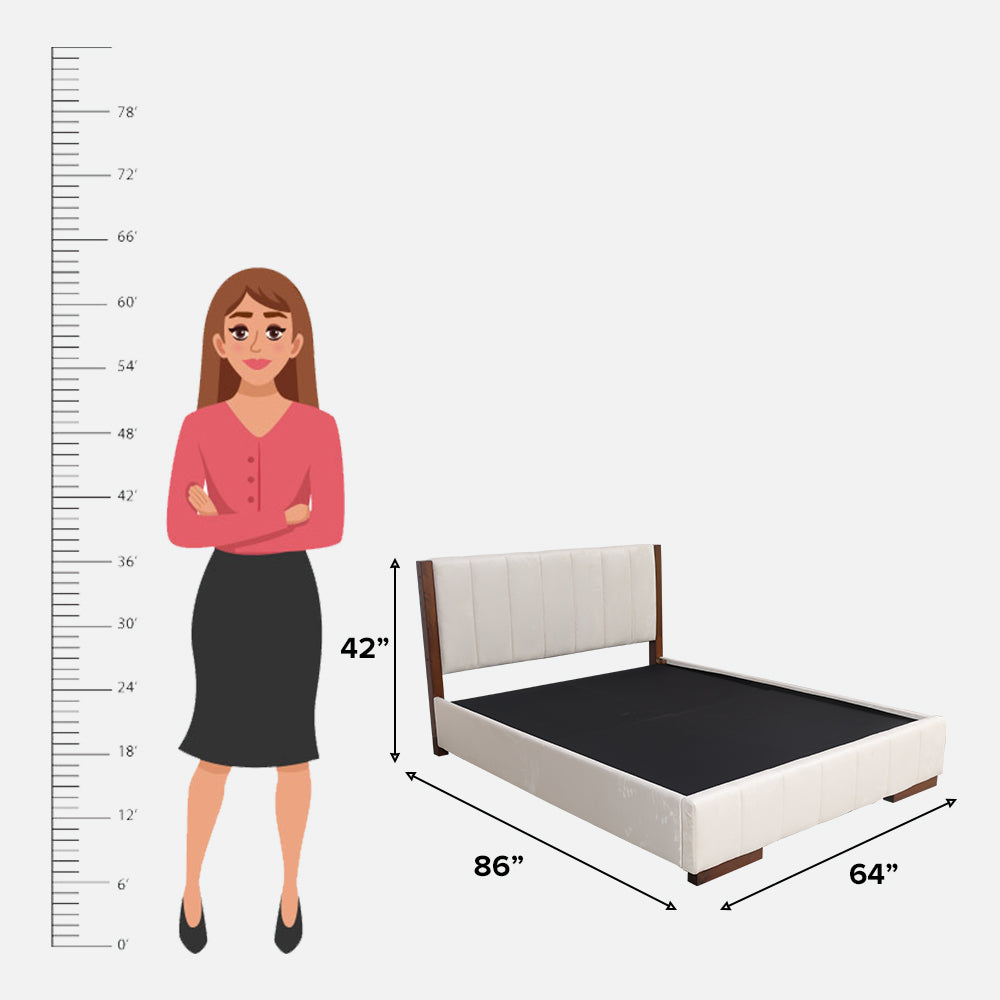 MAARK QUEEN SIZE BED TITAN HT