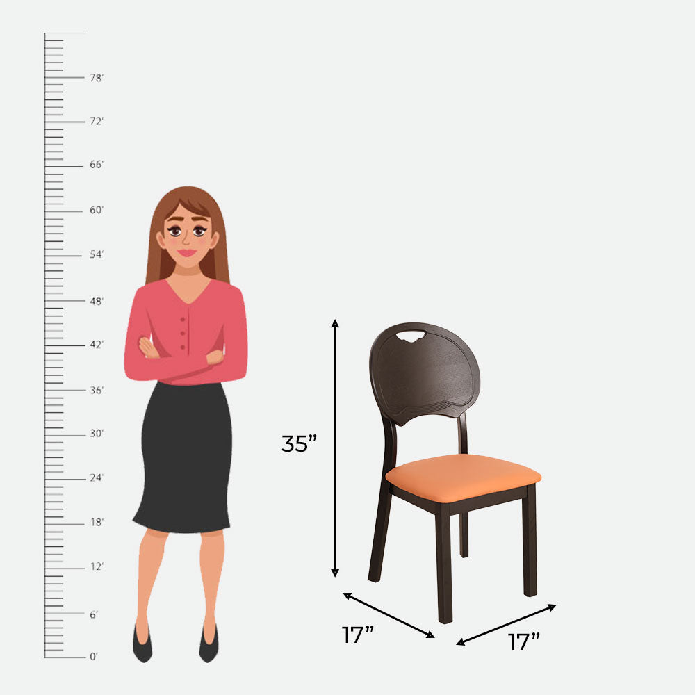 MAARK MARBLE TOP 4 SEATER DINING SET F15-A20 HT