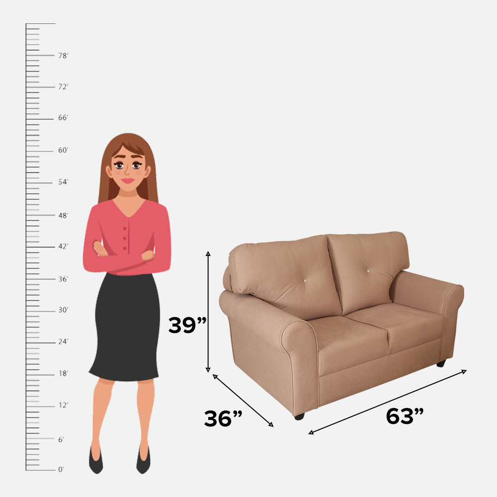 MAARK FABRIC SOFA SET (3+2) LINGA