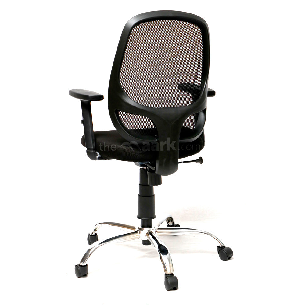 MAARK MEDIUM BACK OFFICE CHAIR 802 NETTED LT