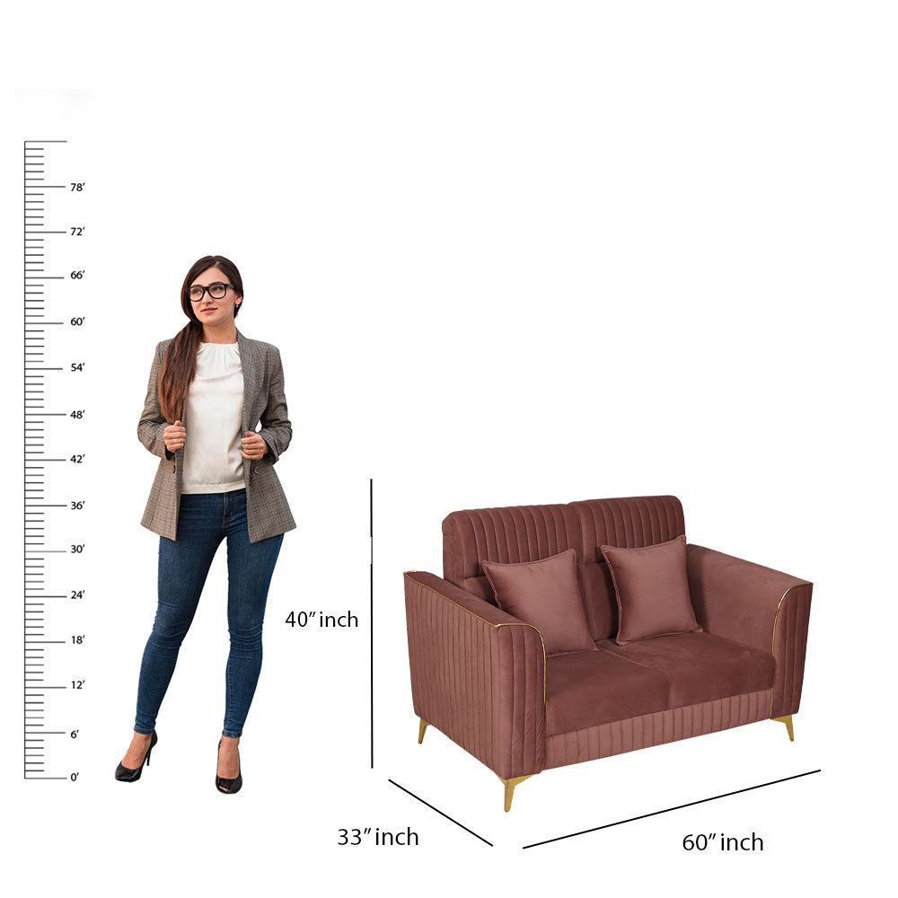 MAARK FABRIC SOFA SET (3+2) KAJU