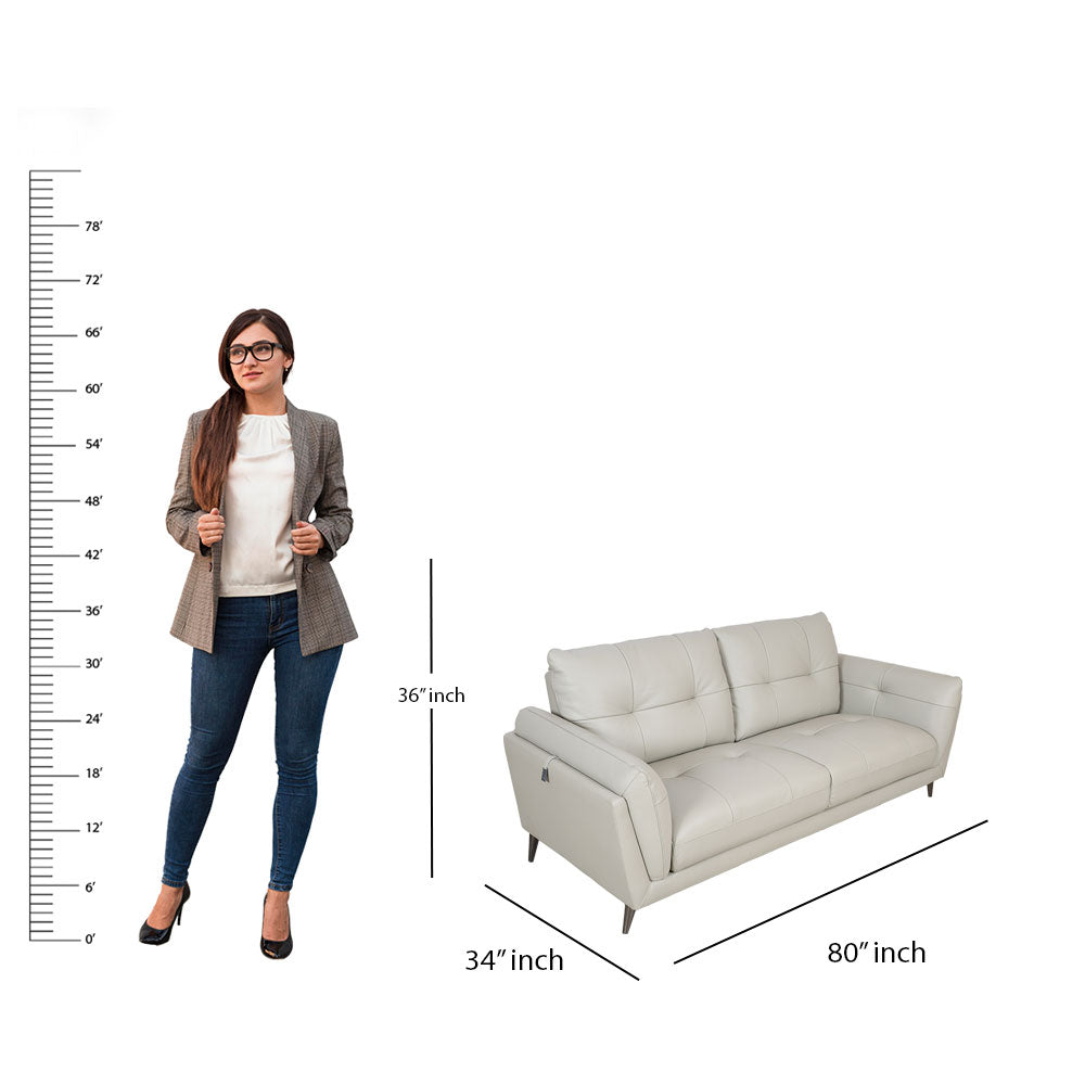 MAARK LEATHER SOFA SET (3+2+1) F2215 MOCHA COLOUR HT