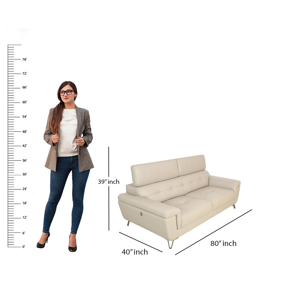 MAARK LEATHER SOFA SET (3+2) 2266 MOCHA COLOUR HT