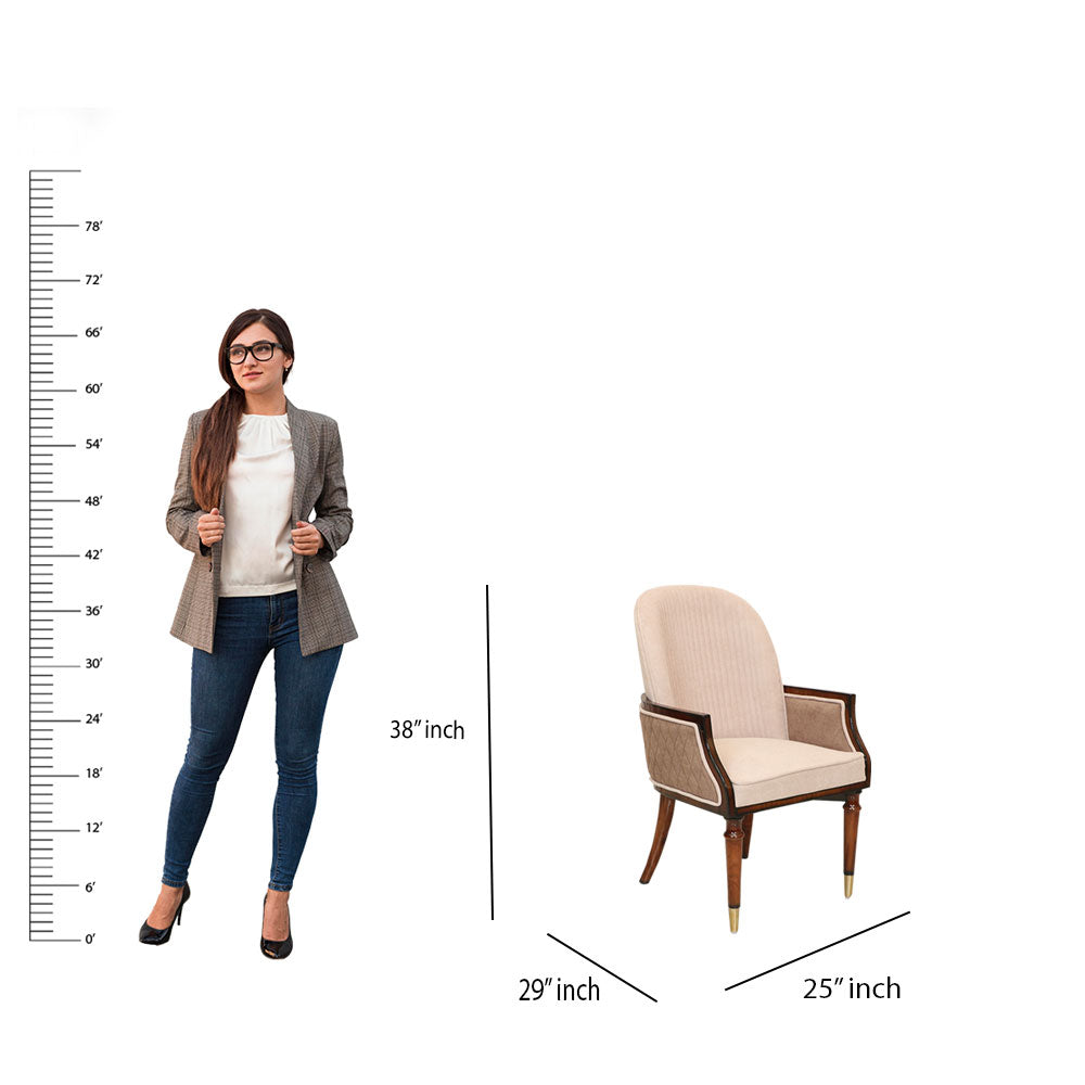 MAARK MARBLE TOP 6 SEATER DINING SET 6034 TD