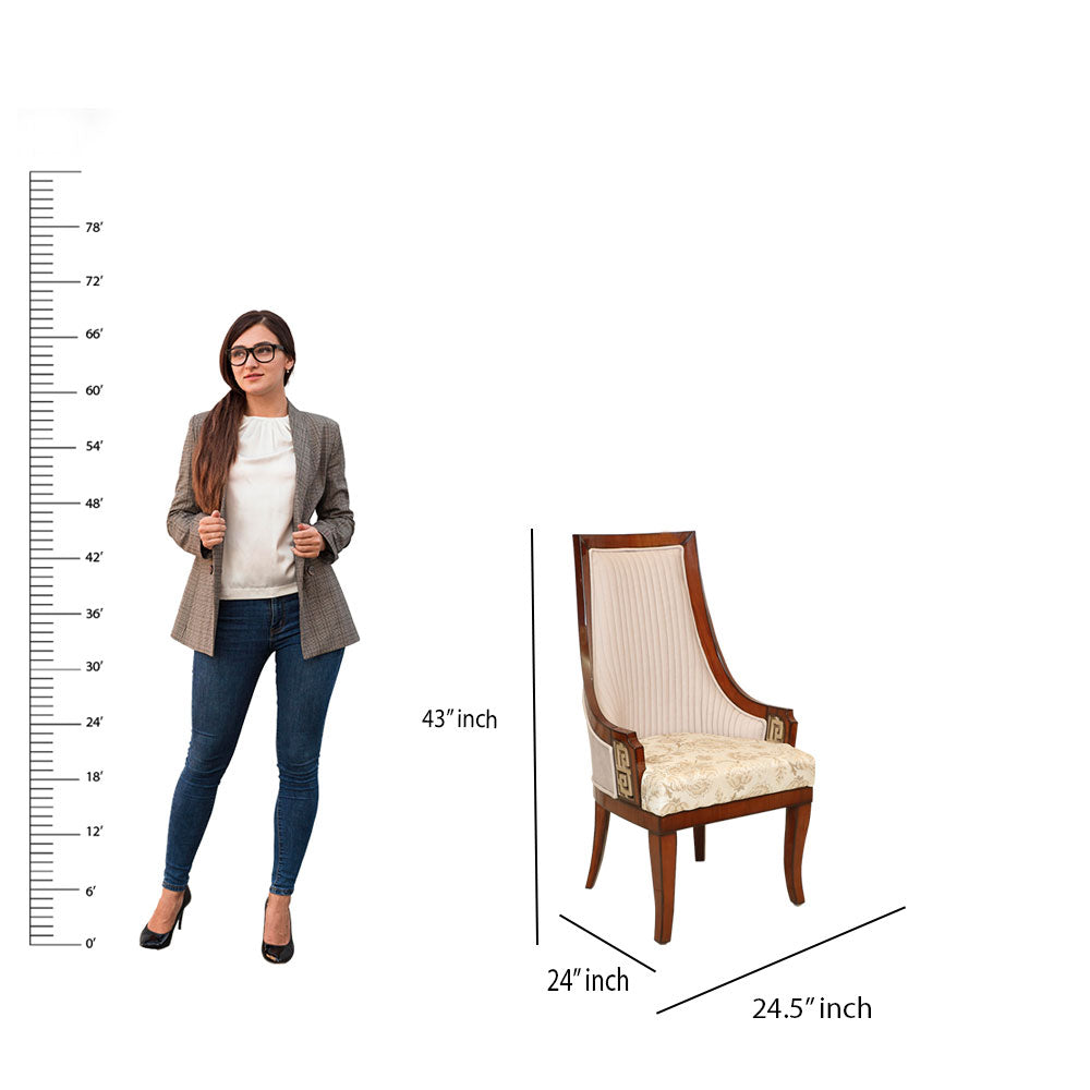 MAARK MARBLE TOP 6 SEATER DINING SET 6030 TD