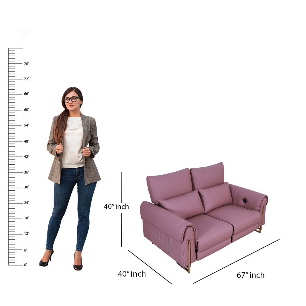 MAARK MOTORIZED LEATHERETTE SOFA SET (3+2) MERINA
