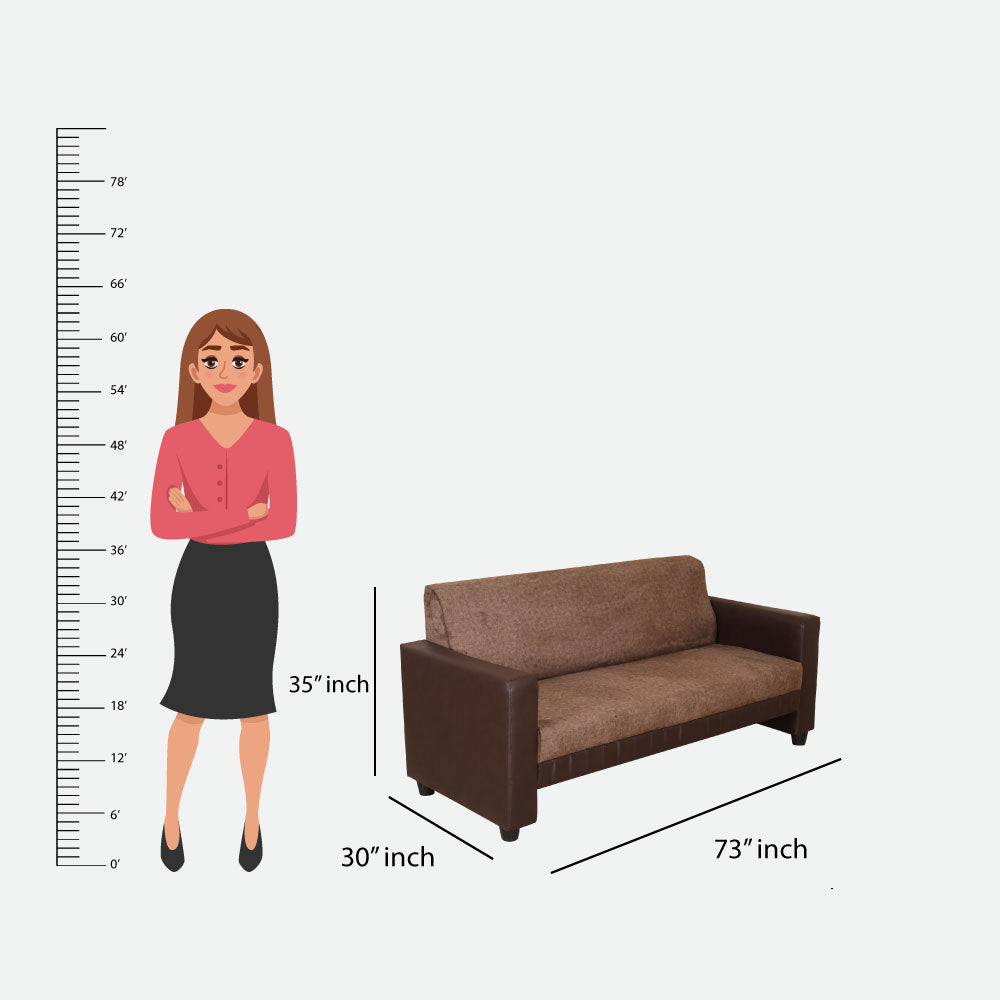 MAARK FABRIC SOFA SET (3+1+1) JEYAM