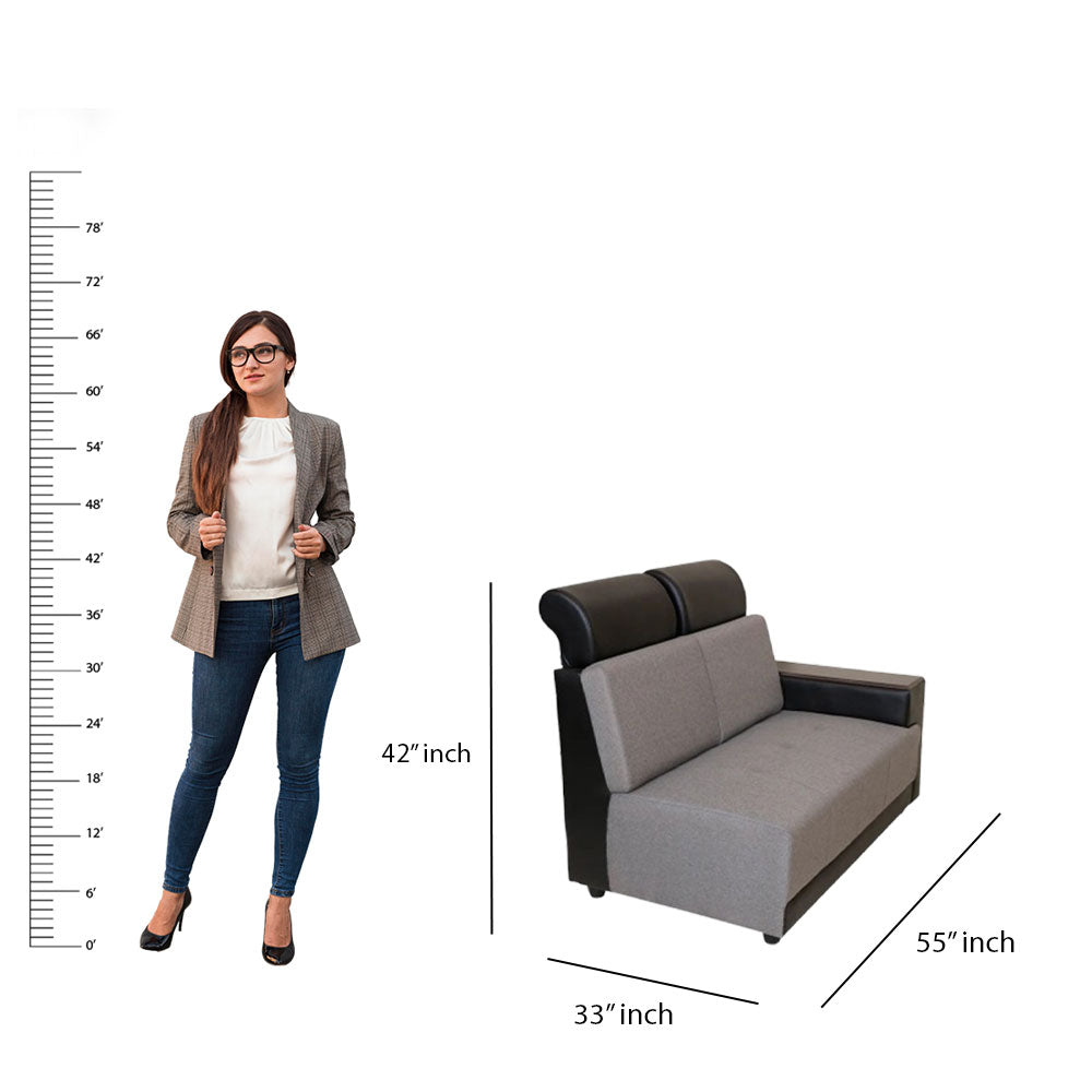 MAARK FABRIC CORNER SOFA 5 SEATER WITH COFFEE TABLE COMBO OFFER