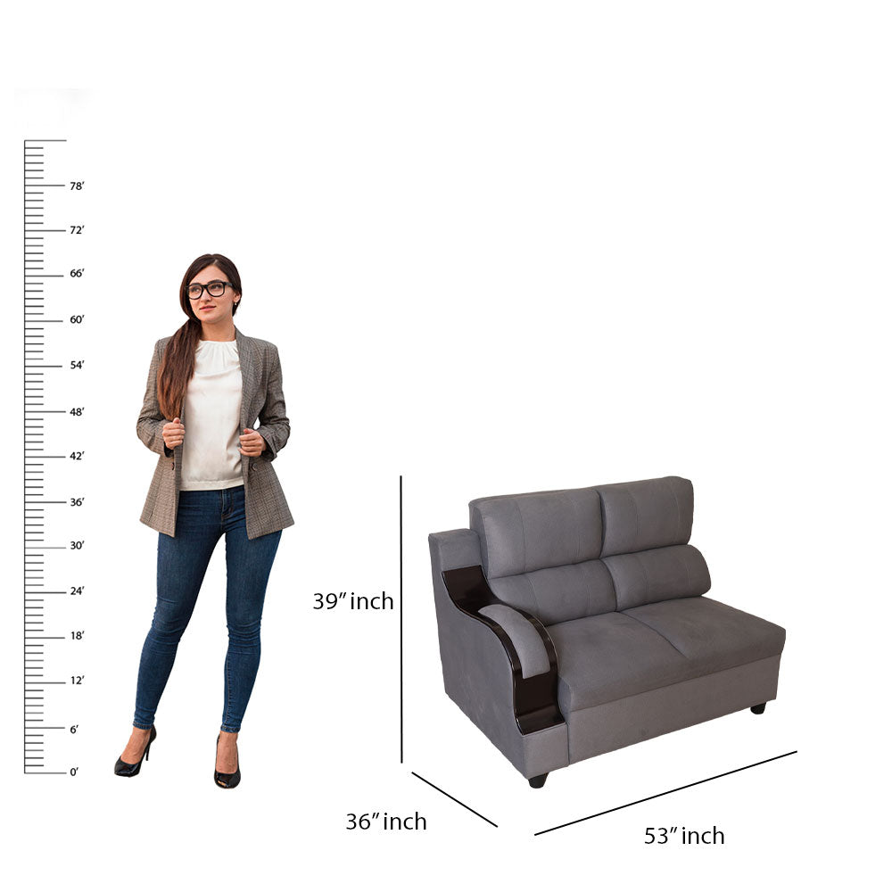 MAARK FABRIC CORNER SOFA 5 SEATER LOUIS