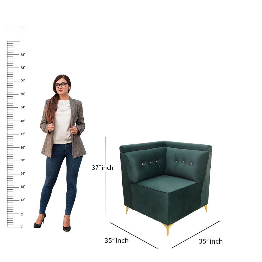 MAARK FABRIC CORNER SOFA 5 SEATER CLASSIC