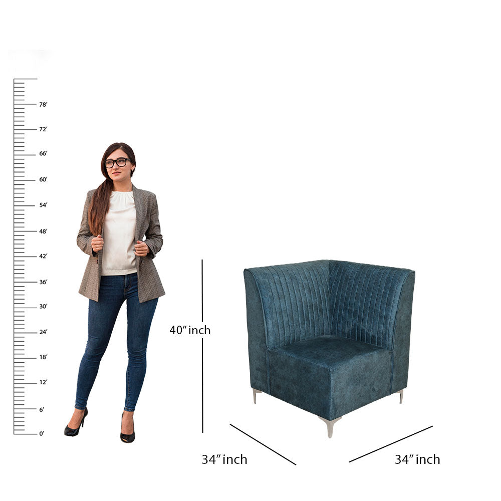 MAARK FABRIC CORNER SOFA (3+C+2) GOLDEN