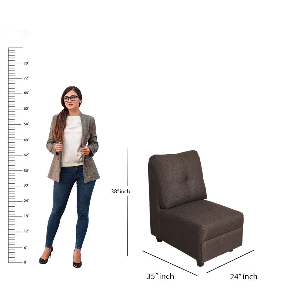 MAARK FABRIC CORNER SOFA 5 SEATER ROMANTIC