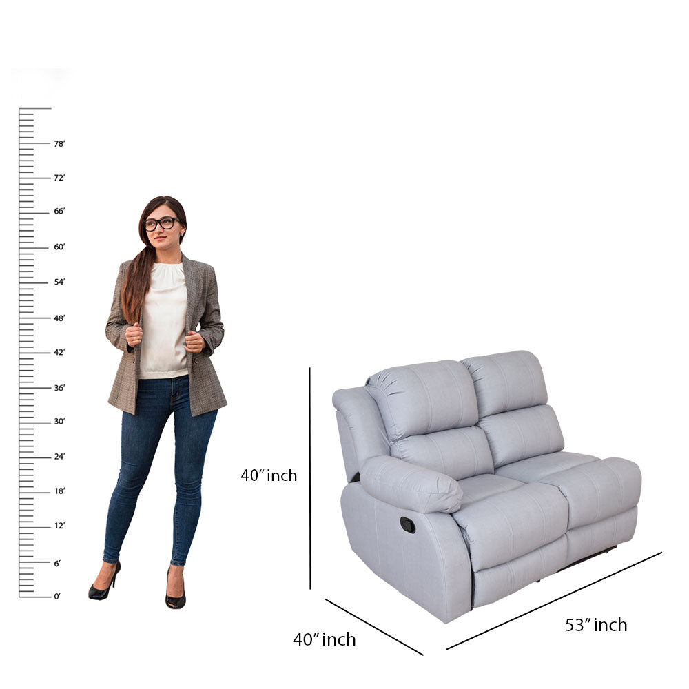 MAARK CORNER MANUAL RECLINER FABRIC SOFA 5 SEATER F211