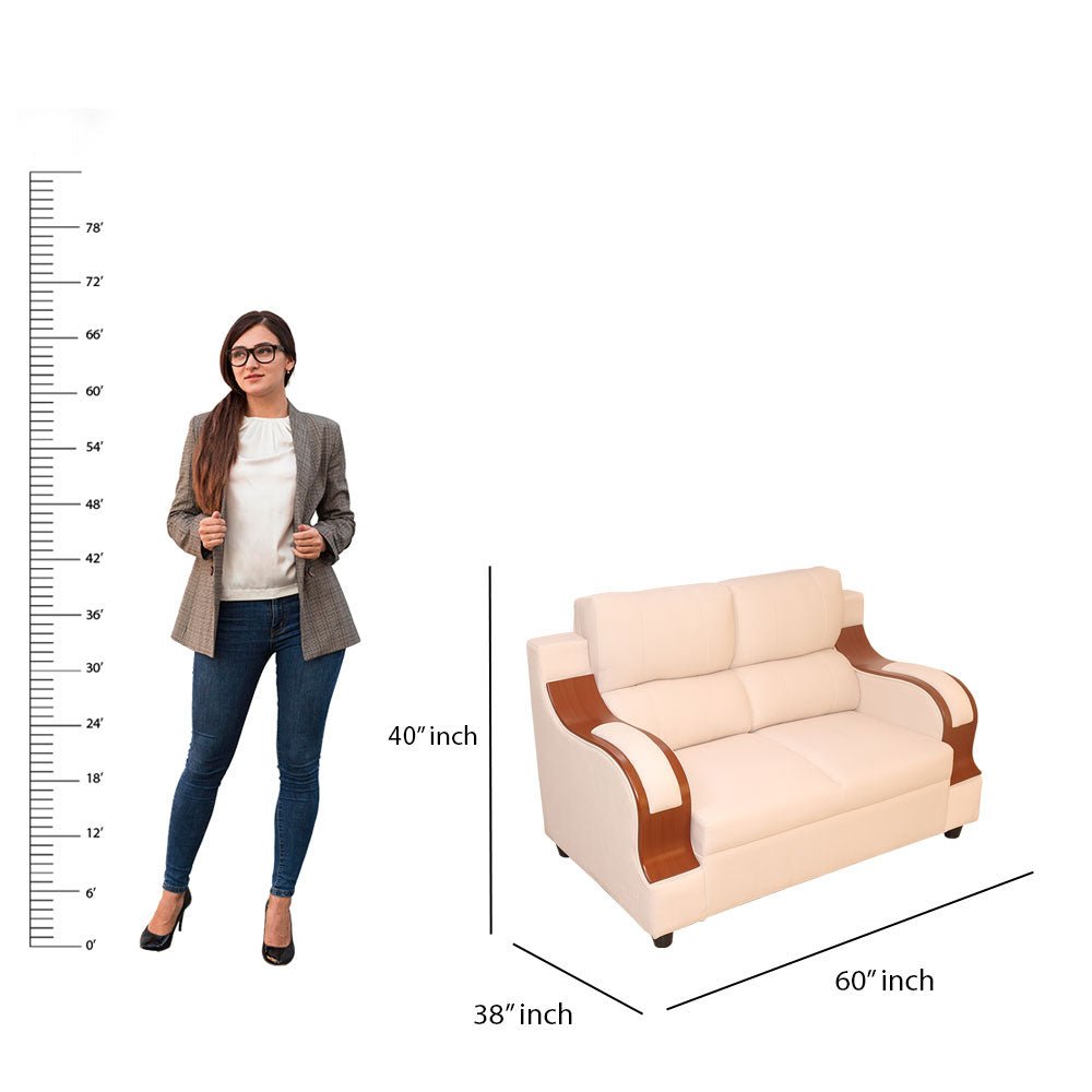 MAARK FABRIC TWO SEATER SOFA LOUIS
